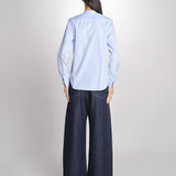 camicia con collo guru 5416 07126 AZZURRO aspesi 