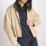 LUKE gibbotto in suede LUKE S26-004 004 ECRU oscar 