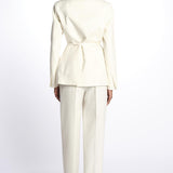 Blazer senza revere 142504 IVORY lvir 