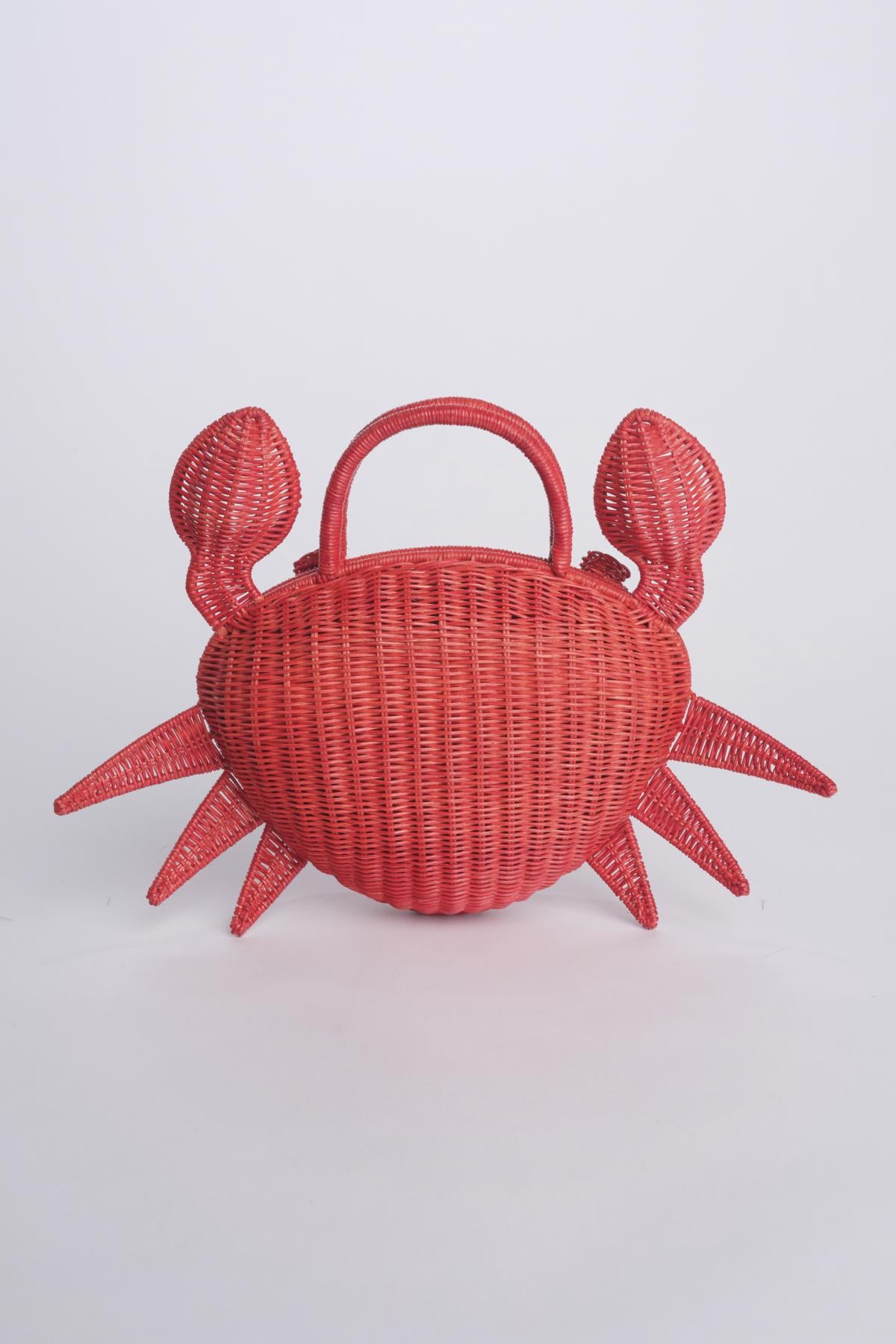 Borsa granchio 12789 JHON CRAB RED serpui 