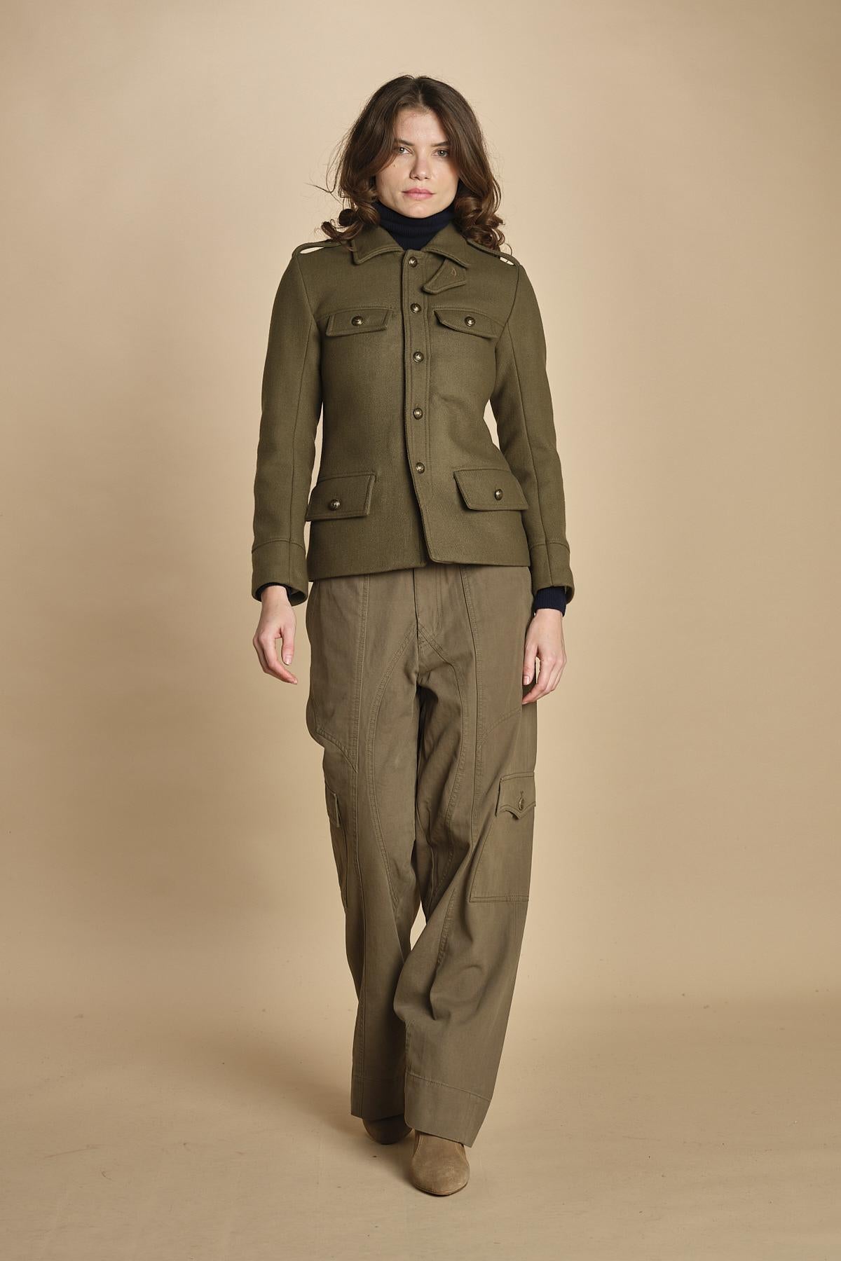 giacca sahariana. WWOW01681 LEAVES 308 zadig & voltaire 