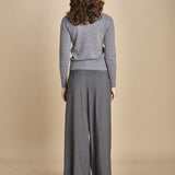 girocollo basic MIL46 25203 GRIGIO CH milaura 