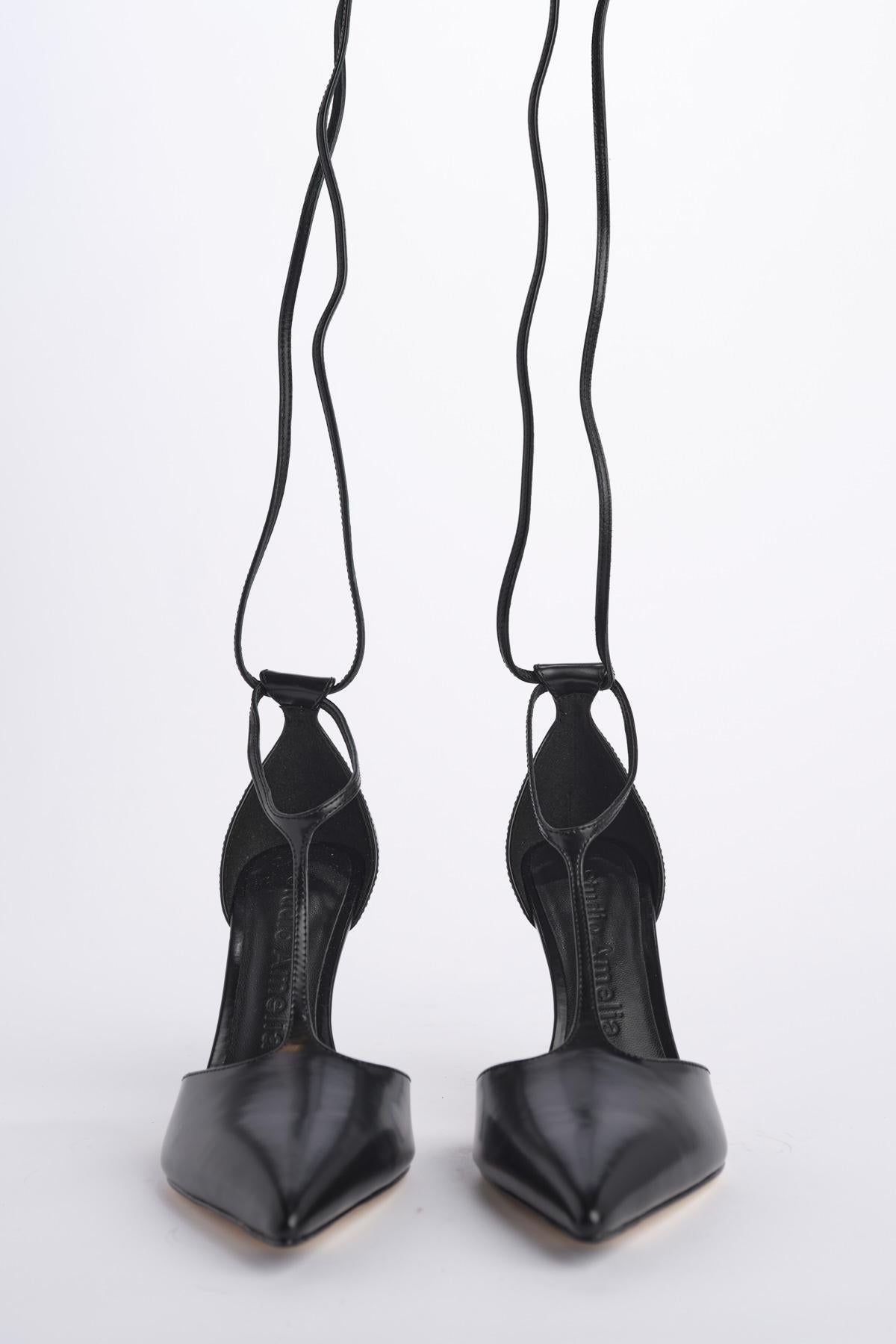  GISELE 90 HEEL BLACK studio AMELIA 