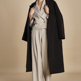 pantalone con pinces GRACE F25-040 092 DRIFWOOD oscar 