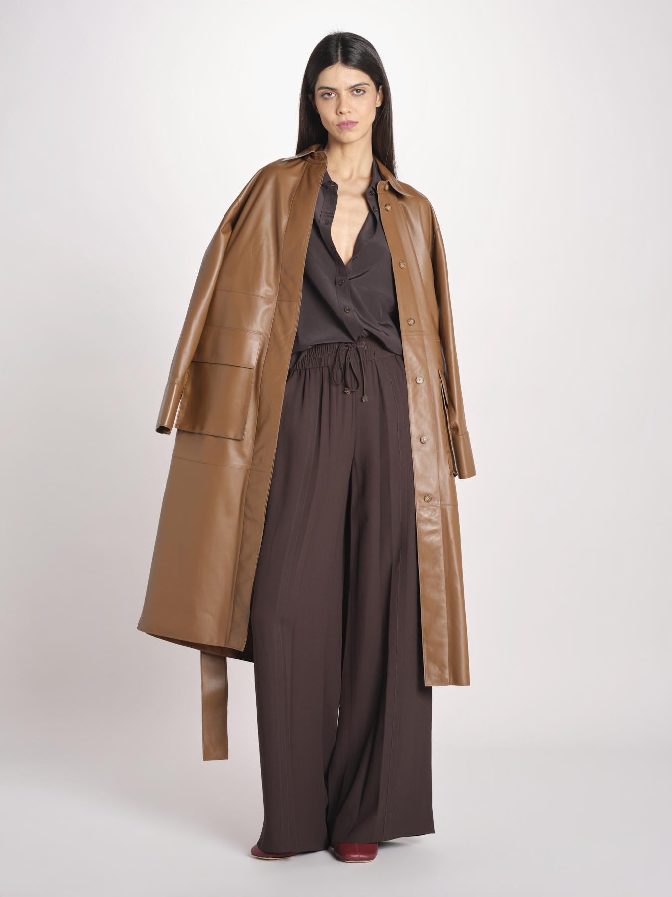 pantalone con coulisse JF009613 COCOA 1204 joseph 