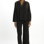  BLING BLOUSE BLACK v de vinster 