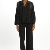  BLING BLOUSE BLACK v de vinster 