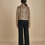 giacca corta in paillettes L0245265 M301 n21 
