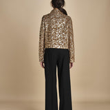 giacca corta in paillettes L0245265 M301 n21 