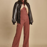 top in seta incrociato 31103-304 COCCIO 57 federica tosi 