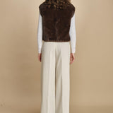 gilet in ecofur. GABI MARRON giovanni paris 
