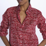 Camicia FLEUR SX7522 526S terre rouge 