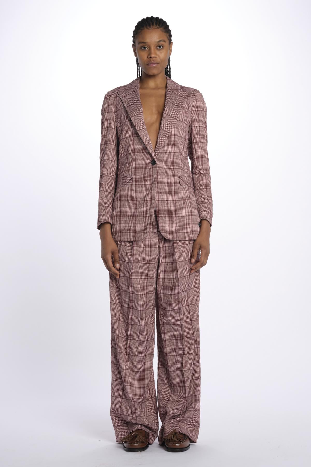 giacca seersucker principe di galles 179543 U106 scotch&soda 