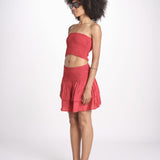 top fascia elastico MANDIBLATU CRANBERRY laraethnics 