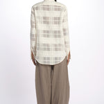 Camicia Jacqard galles ROB SHIRT WHITELACE jejia 