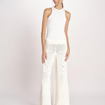 pantalone in crochet SANTY ECRU ba&sh 