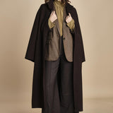 pantalone over con nervature in gabardine ORIANA 540339 11 quelledue 