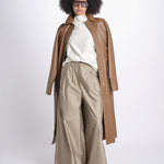 t-shirt in cotone tasatello U2167 SHIRT IVORY dusan 