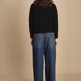 denim zampa con cintura XL STRAIHT A8701 0030 levi's 