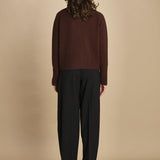 cardigan tre bottoni MIL4A24 25298 TESTA MORO milaura 
