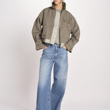 bomber in nylon JENNER P1840_PS26 167 SAGE bellerose 