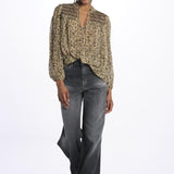 CAPUCINE blusa punto smoke CAPUCINE ECRU ba&sh 