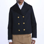 Peacoat AGLAIA corto bottoni oro 46484MIL 96191 01 sealup 