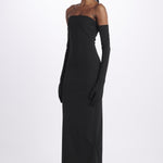  TULLIAMAXIDRESS BLACK solace 
