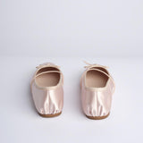 MIGNON ballerina in raso con punta quadrata F846SE1 BLS studio AMELIA 