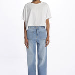 T-shirt FARPY  scatoletta cintura dietro FARPY T1758 010 bellerose 