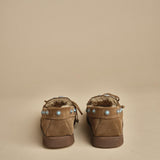 scarpe camoscio con pietre LAKOTA BROWN fortela 