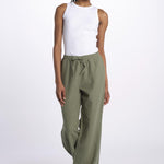 FRANCINE PANTALONE COULISSE LL 99 W by fam. FRANCINE GREEN fam 
