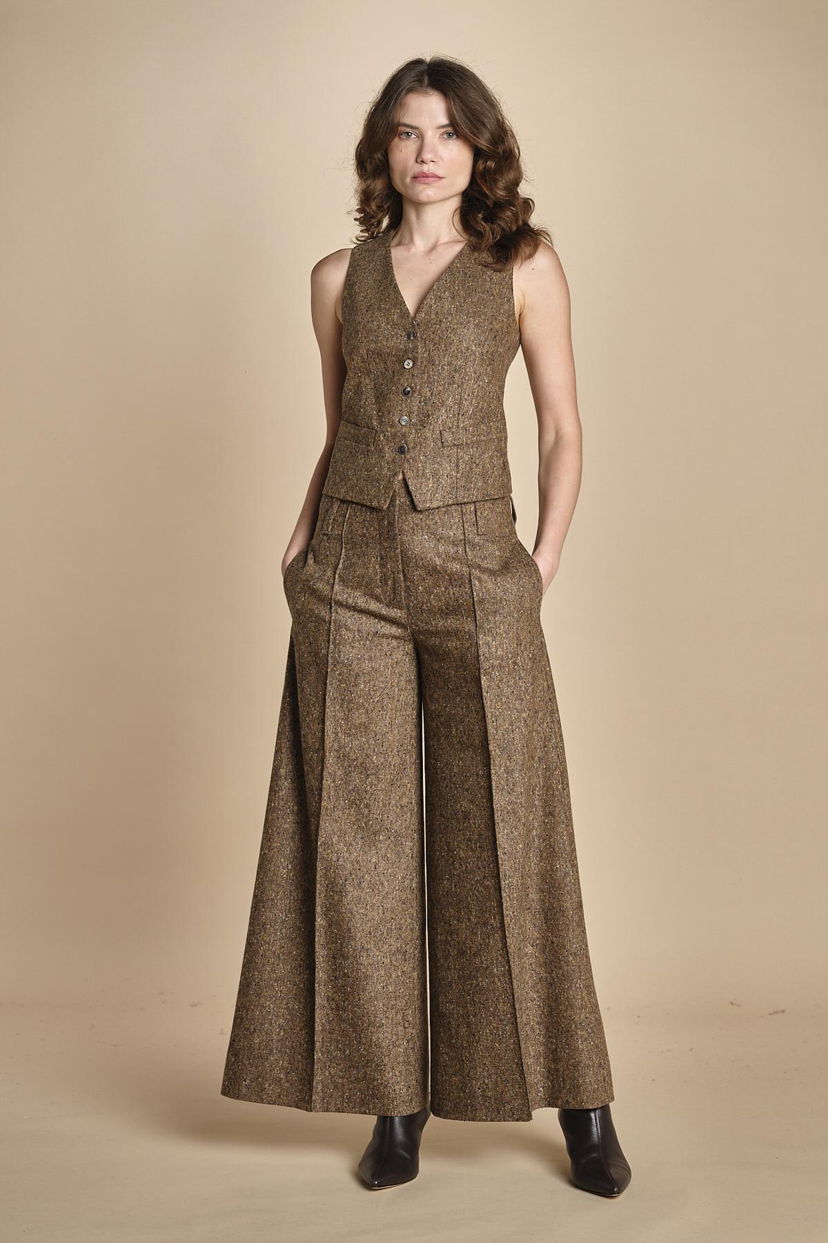 gilet occhio di pernice BETTY 33099932 19 quelledue 