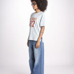 t-shirt 97 over JWTS02865 BABY BLUE zadig & voltaire 