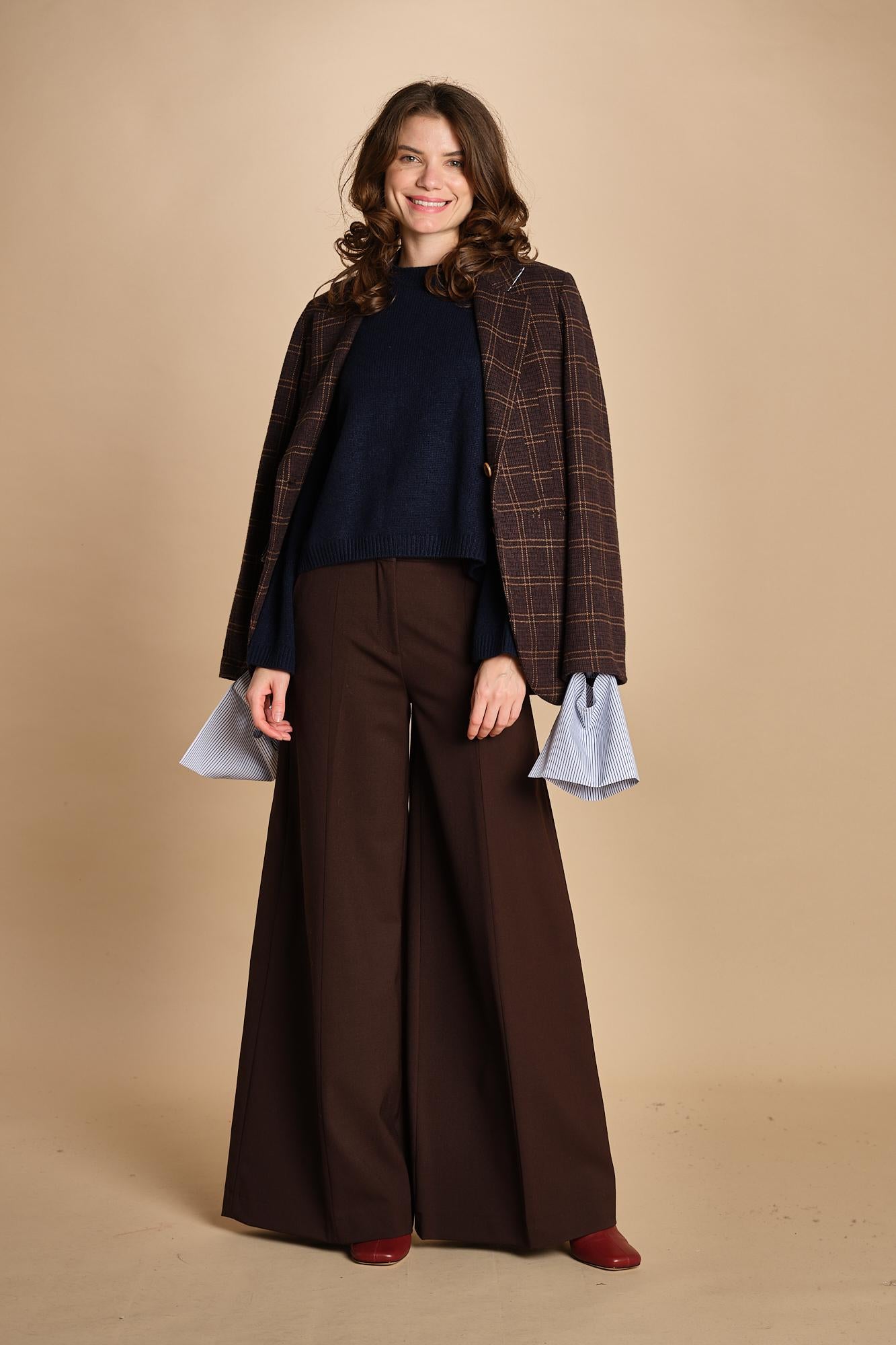 girocollo rasato MIL13BIS 25030 BLU milaura 