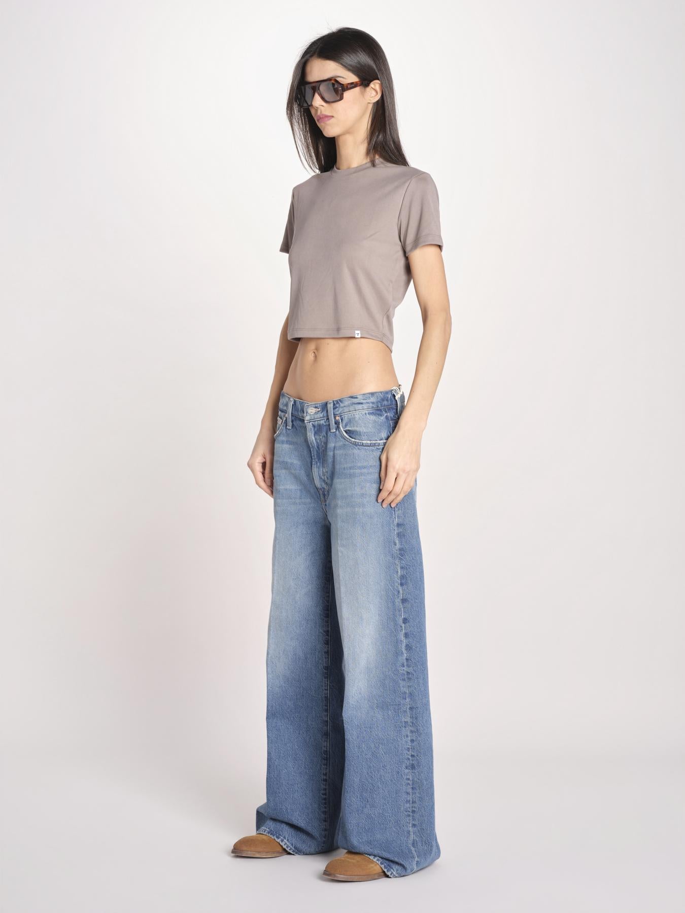 t-shirt costine m/c PARGA 026TS614RM FUMO woc 