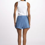 Shorts spugna righine SAFE SHORTS AZZURRO howlin' 