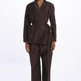 DREW Blazer doppio petto con cintura VES1600DREW MAR0125S soeur 
