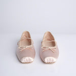 MIGNON ballerina in raso con punta quadrata F846SE1 BLS studio AMELIA 