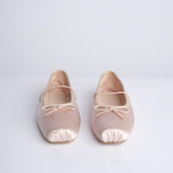 MIGNON ballerina in raso con punta quadrata F846SE1 BLS studio AMELIA 