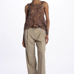 Gilet ILENIA fiore uncinetto ILENIA7710980867 48 quelledue 