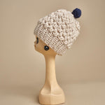 cappello tinta unita con pon pon H498 V3 exQUISITEJ 