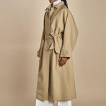 trench oversize con tasche OVERSIZED TRENCH E20FM04 NS91 CAMEL martin grant 