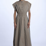 2125 chemisier di cotone 2125 NOISETTE dusan 
