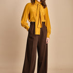 pantalone con pinces levantina GARENNA 2525136016600 004 weekend maxmara 