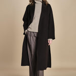 cappotto vestaglia double CELIA IO111046 BR291 ivy oak 