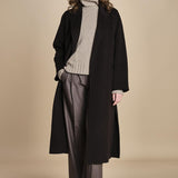 cappotto vestaglia double CELIA IO111046 BR291 ivy oak 