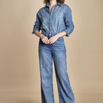 tuta denim BLOOM BLUEJEANS ba&sh 