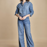 tuta denim BLOOM BLUEJEANS ba&sh 