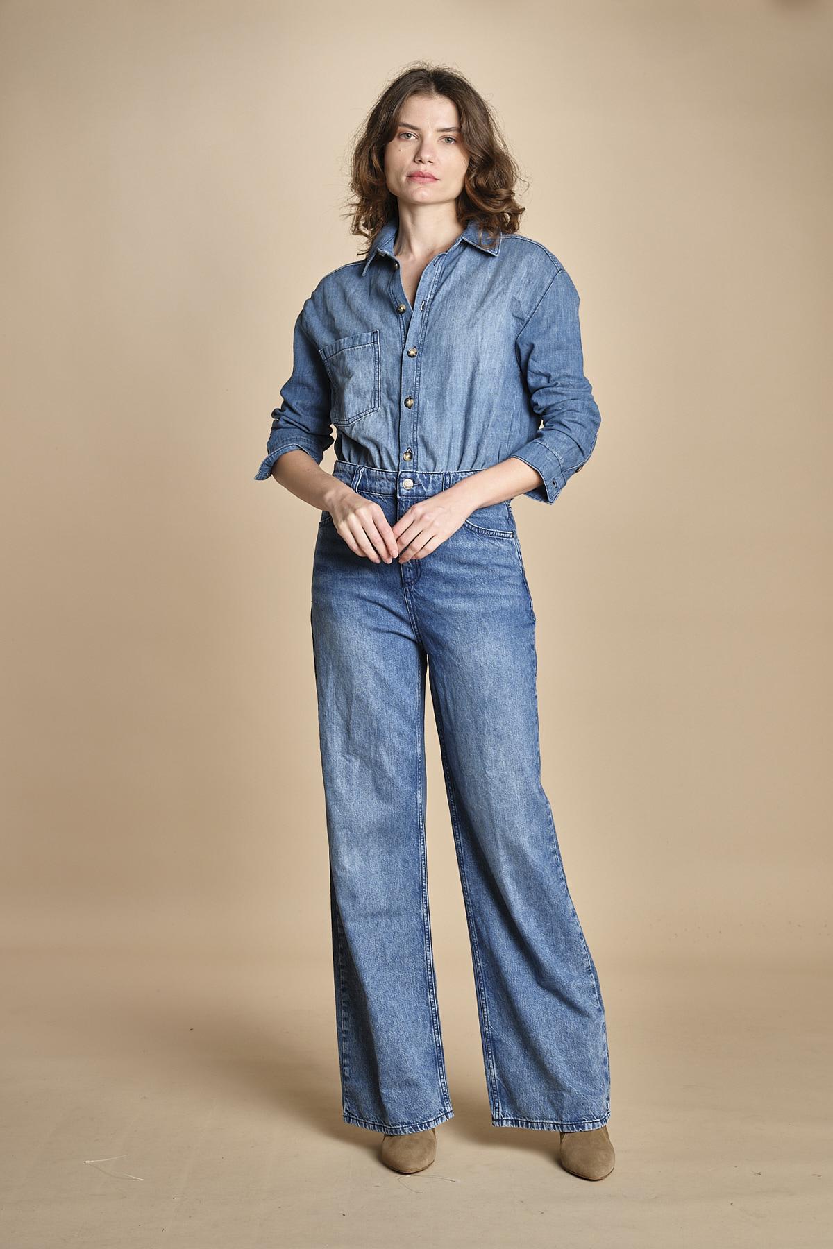 tuta denim BLOOM BLUEJEANS ba&sh 